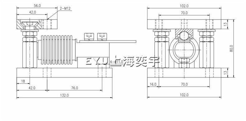 M11-405H波紋管稱重模塊